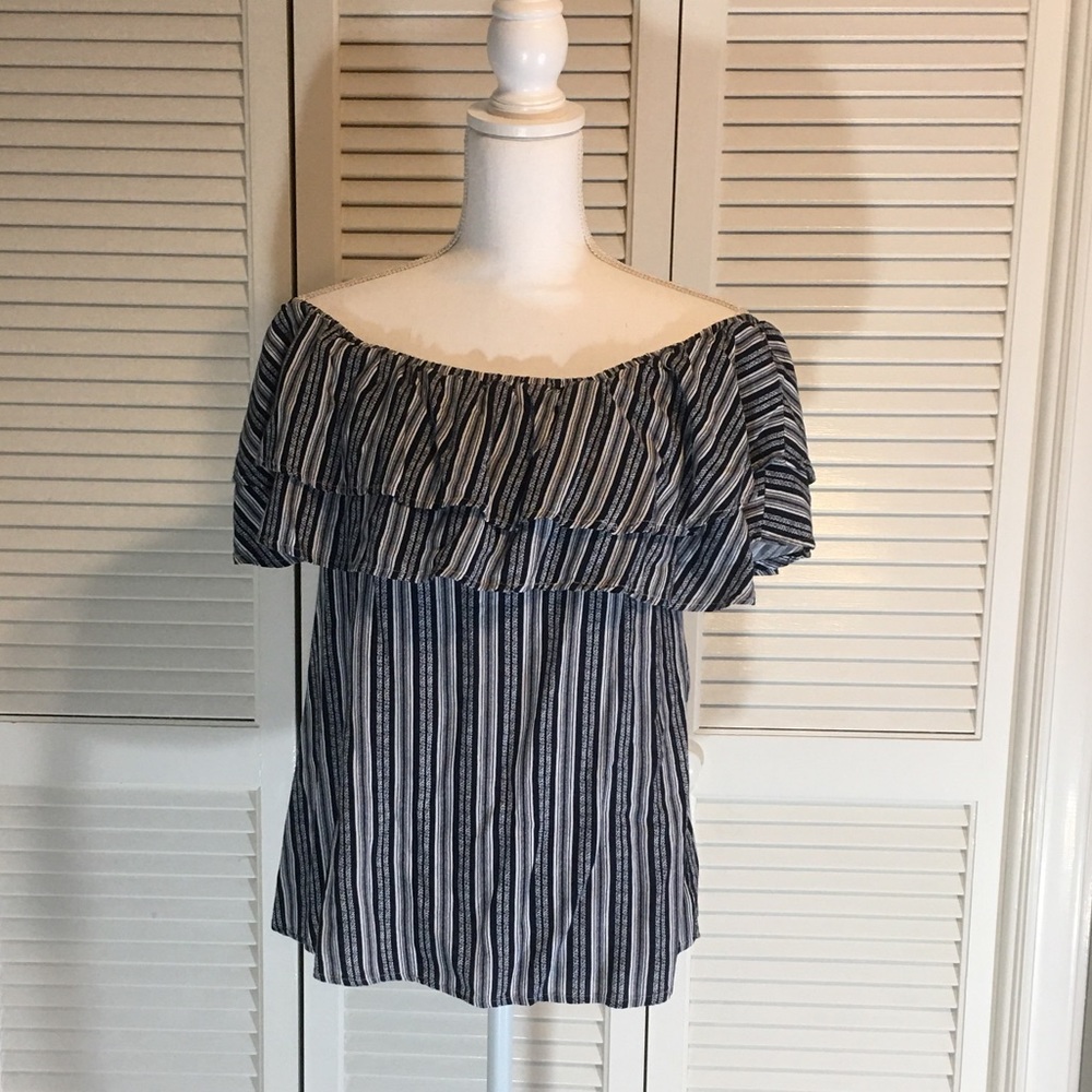 New Directions Off-the-Shoulder M